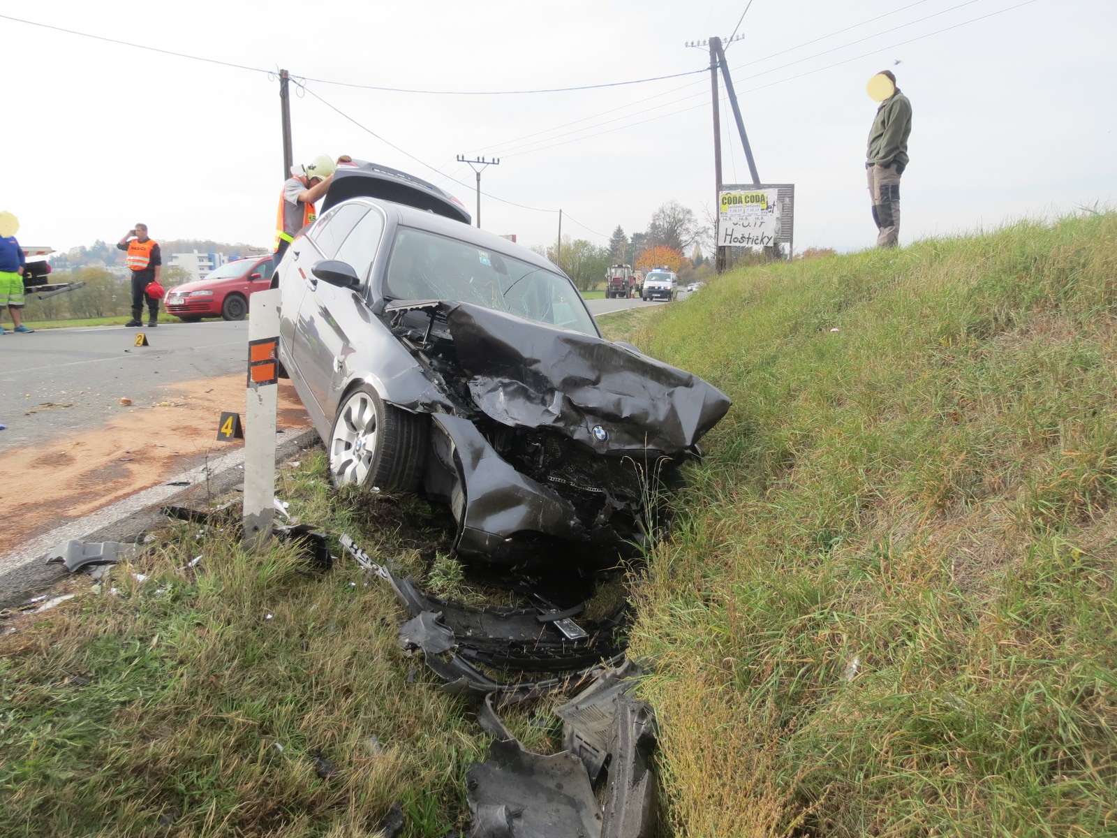 Dopravní nehoda - Klatovy - 18.10.2017