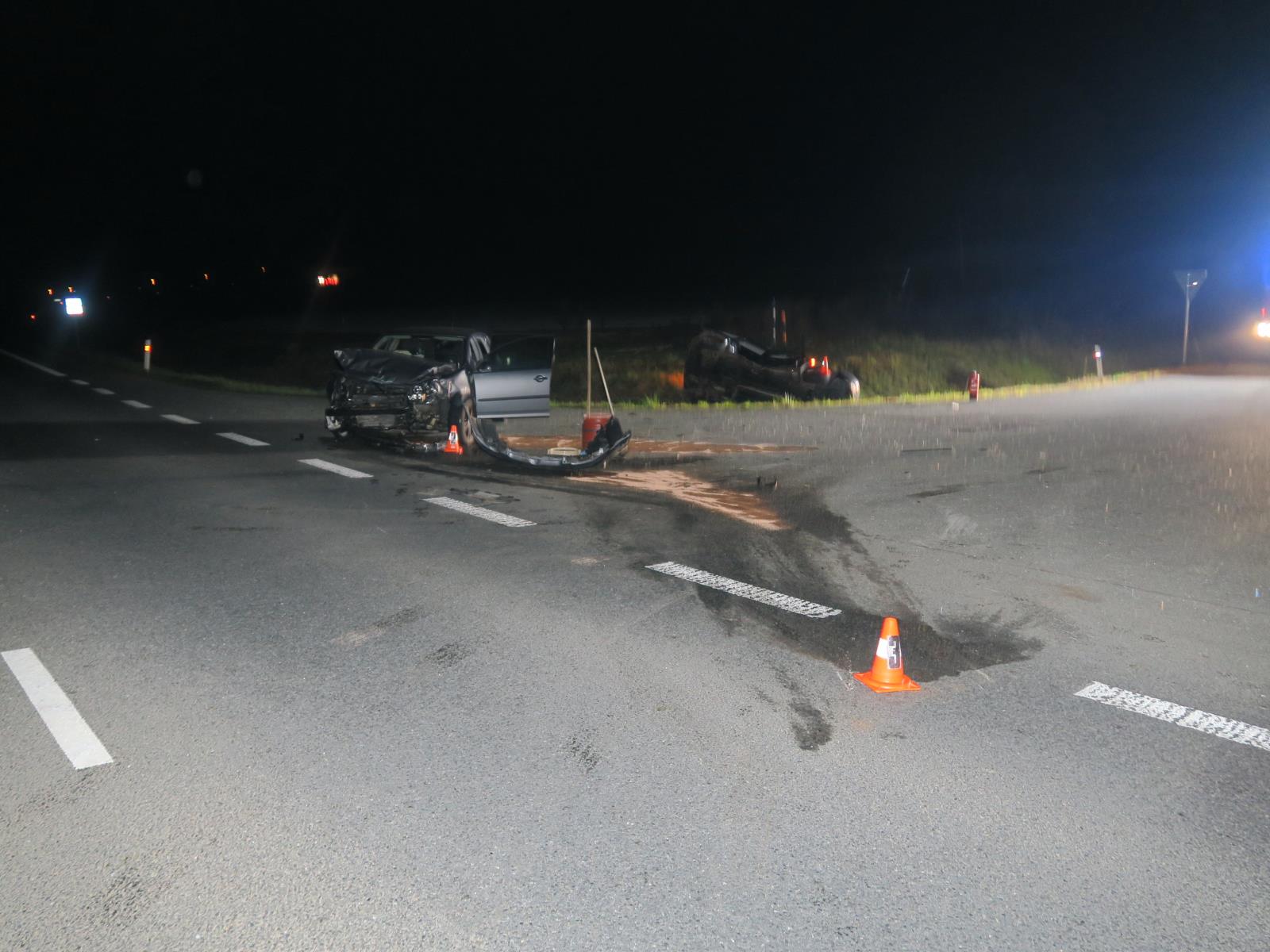 Dopravní nehoda - Ohučov - 26.10.2020