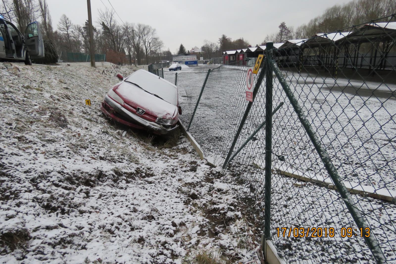 Dopravní nehoda - Poběžovice - 17.03.2018