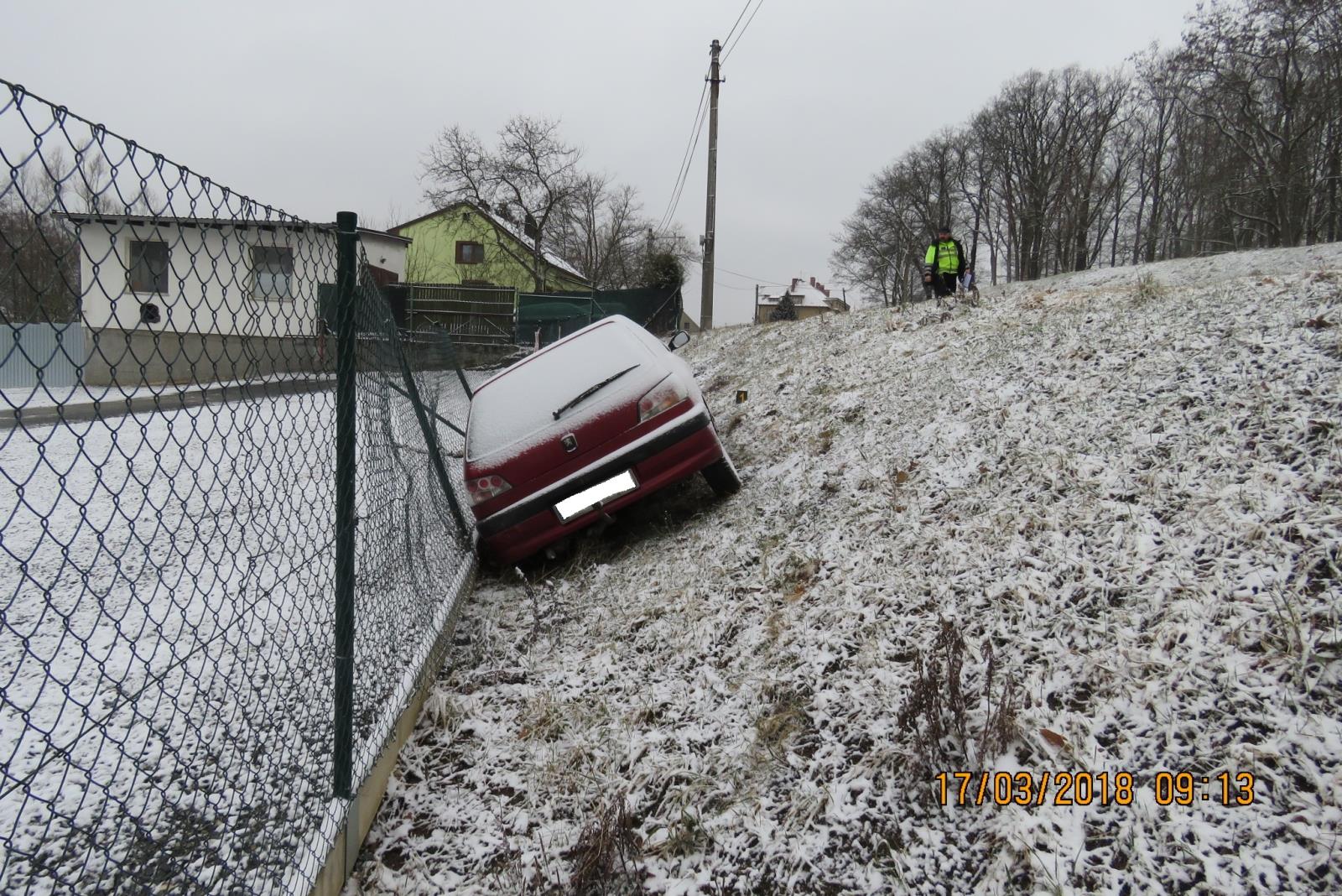 Dopravní nehoda - Poběžovice - 17.03.2018