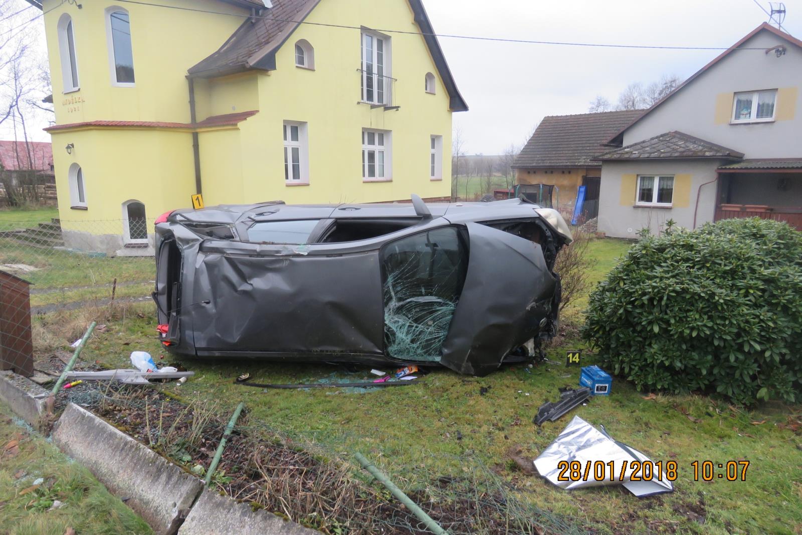 Dopravní nehoda - Pocinovice - 28.01.2018