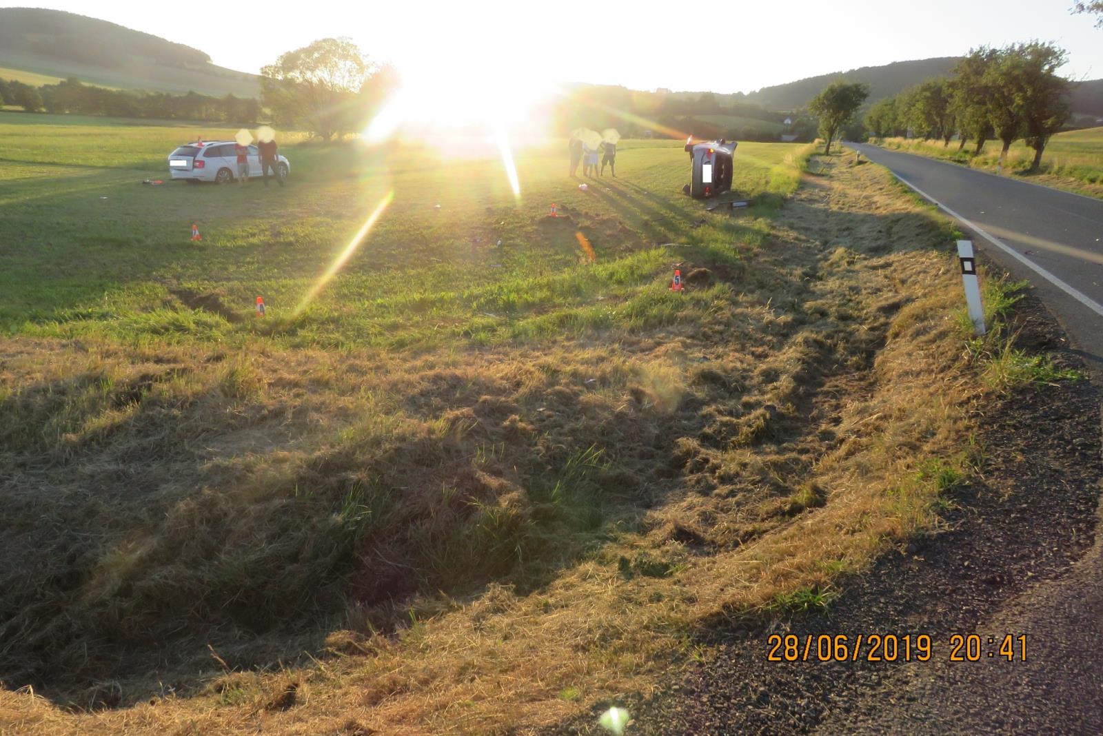 Dopravní nehoda - Pocinovice - 28.06.2019