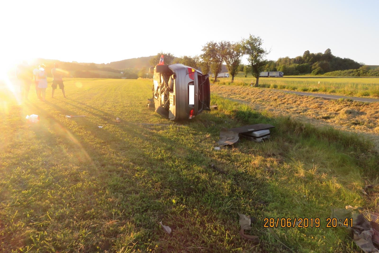 Dopravní nehoda - Pocinovice - 28.06.2019