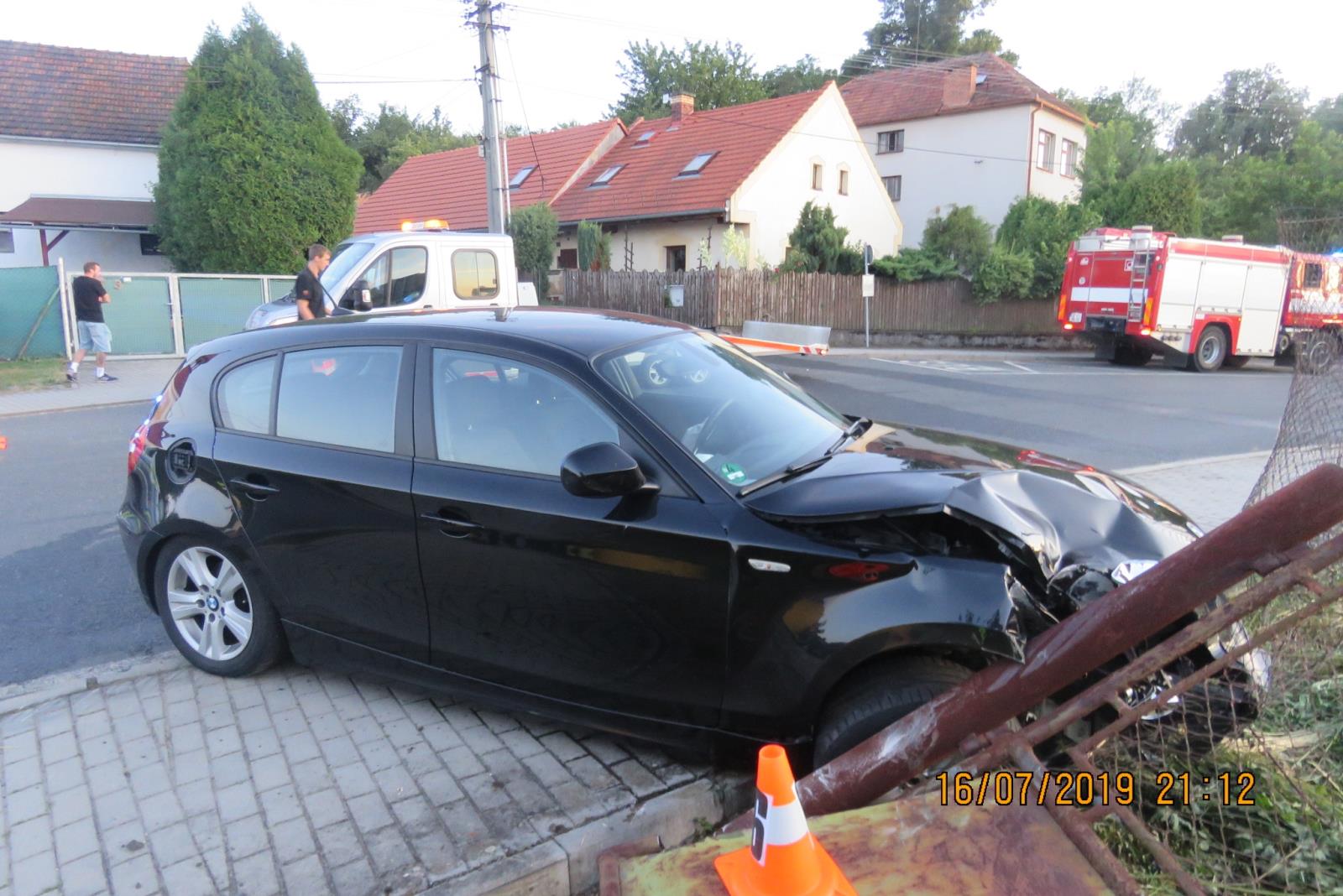 Dopravní nehoda - Přívozec - 16.07.2019