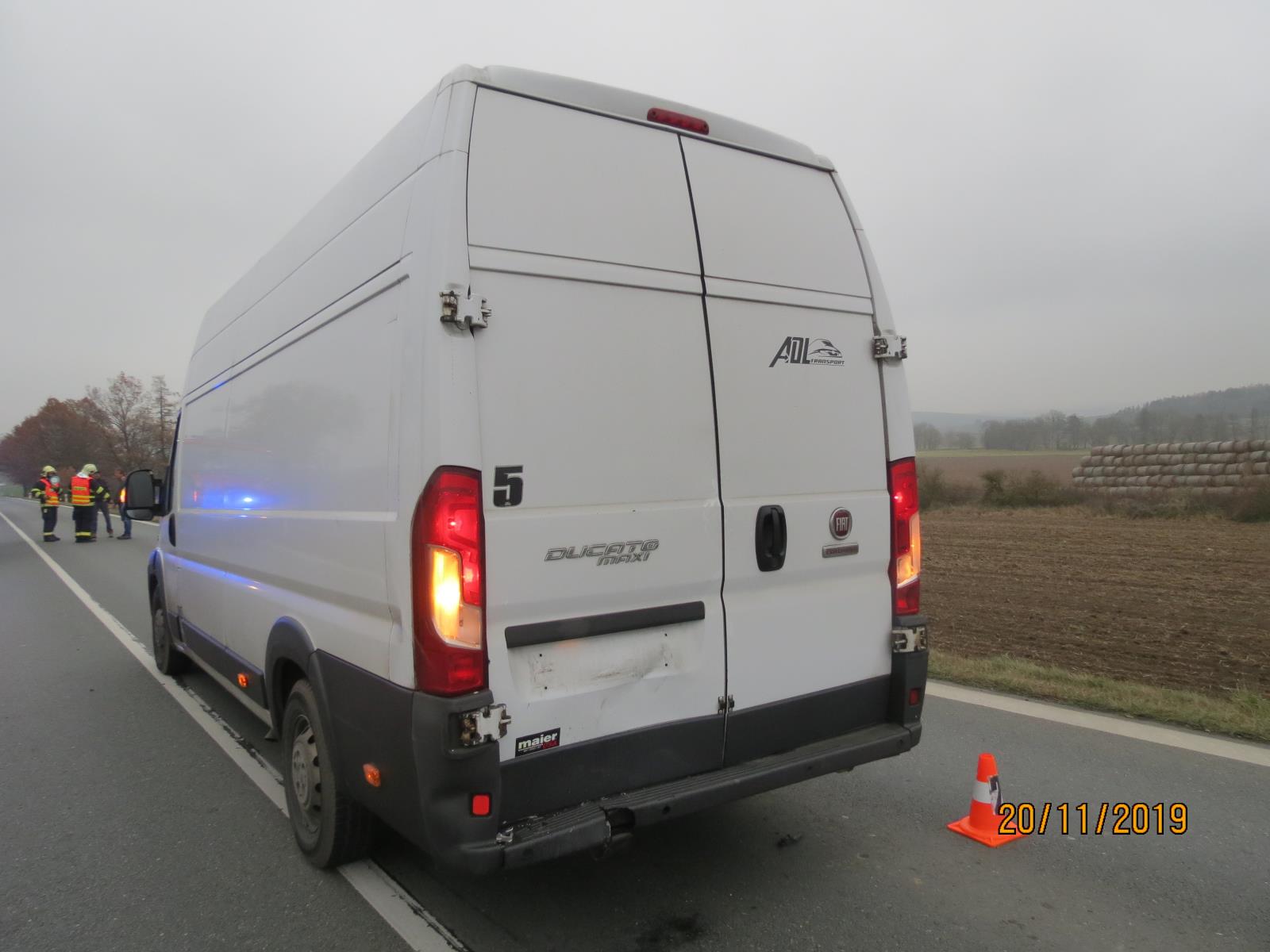 Dopravní nehoda - Staňkov - 20.11.2019