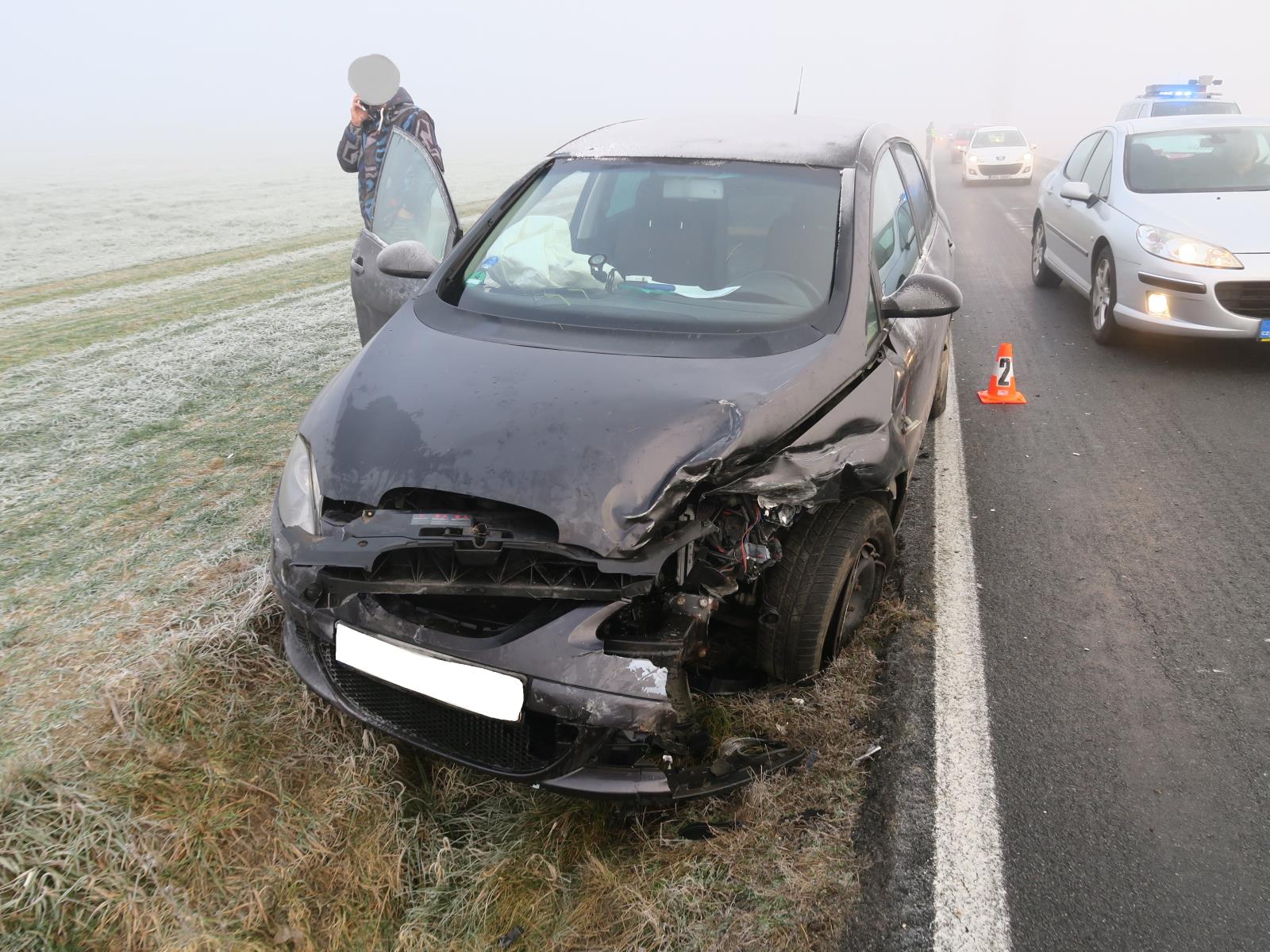 Dopravní nehoda - Třebnice - 04.12.2019