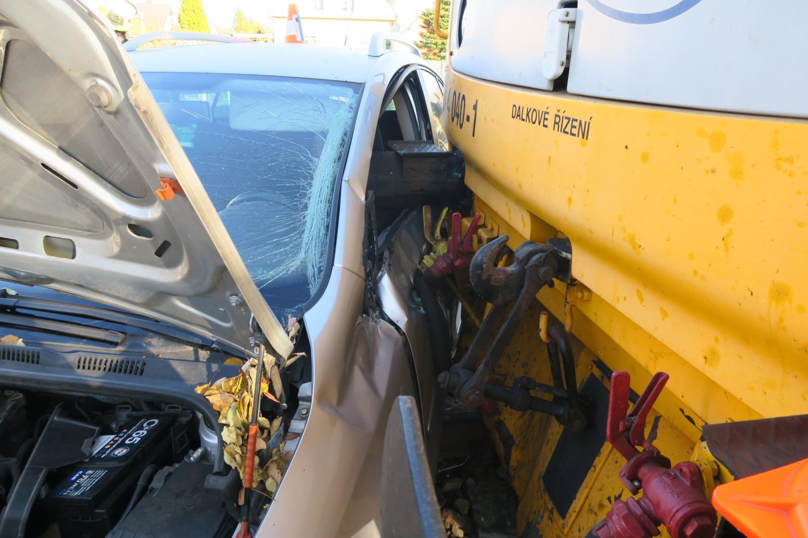 Dopravní nehoda - Trhanov - 24.10.2021