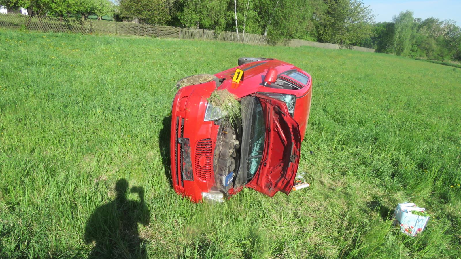 Dopravní nehoda - Újezd u Svatého Kříže - 14.05.2022