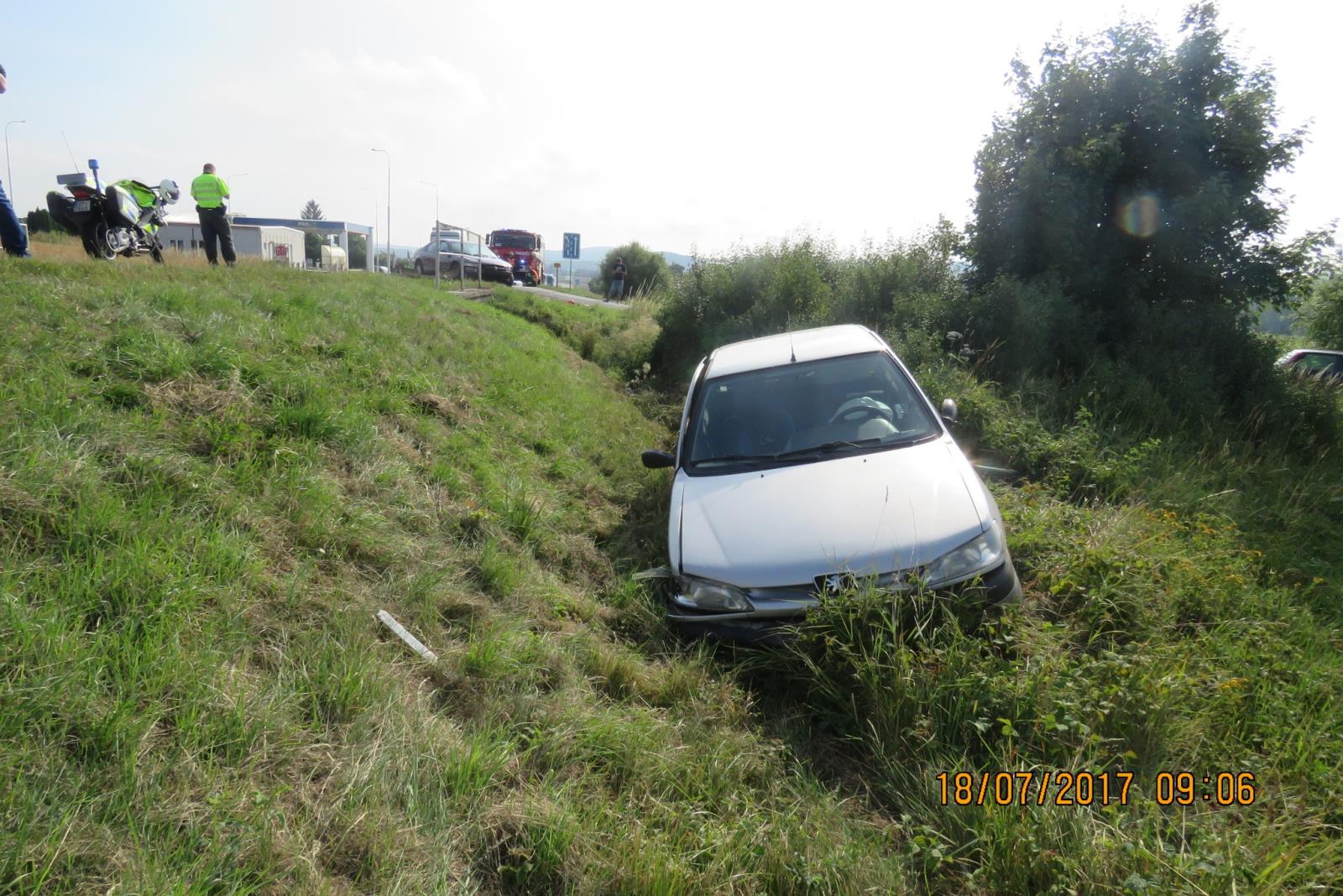 Dopravní nehoda - Vránov - 18.07.2017