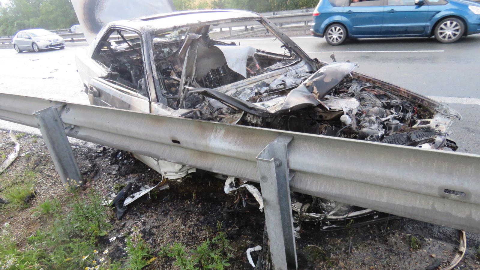 Dopravní nehoda - dálnice D5 - 15.07.2021