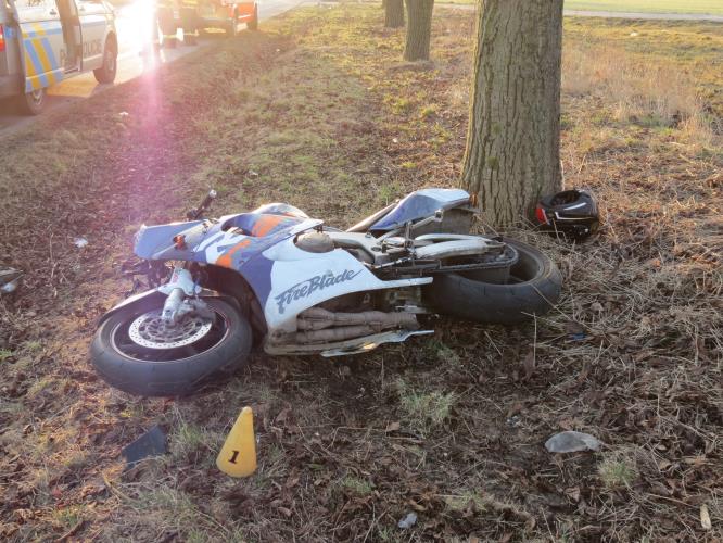 Dopravní nehoda motorkáře u Buštěhradu
