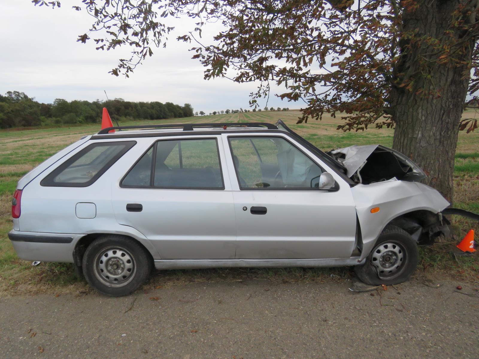 Dopravní nehoda na Slánsku