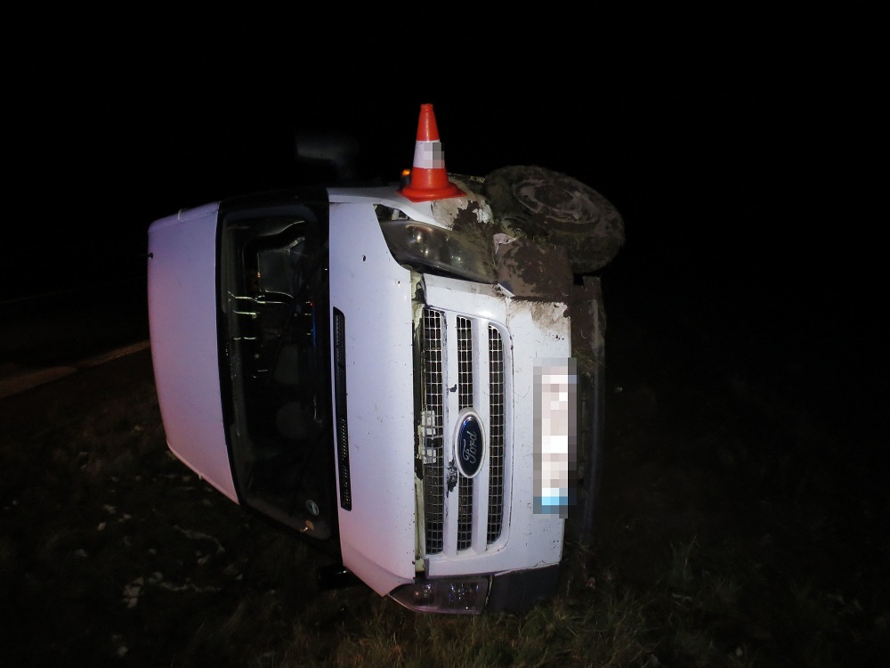 Dopravní nehoda u Holovous ze dne 04. 01. 2018