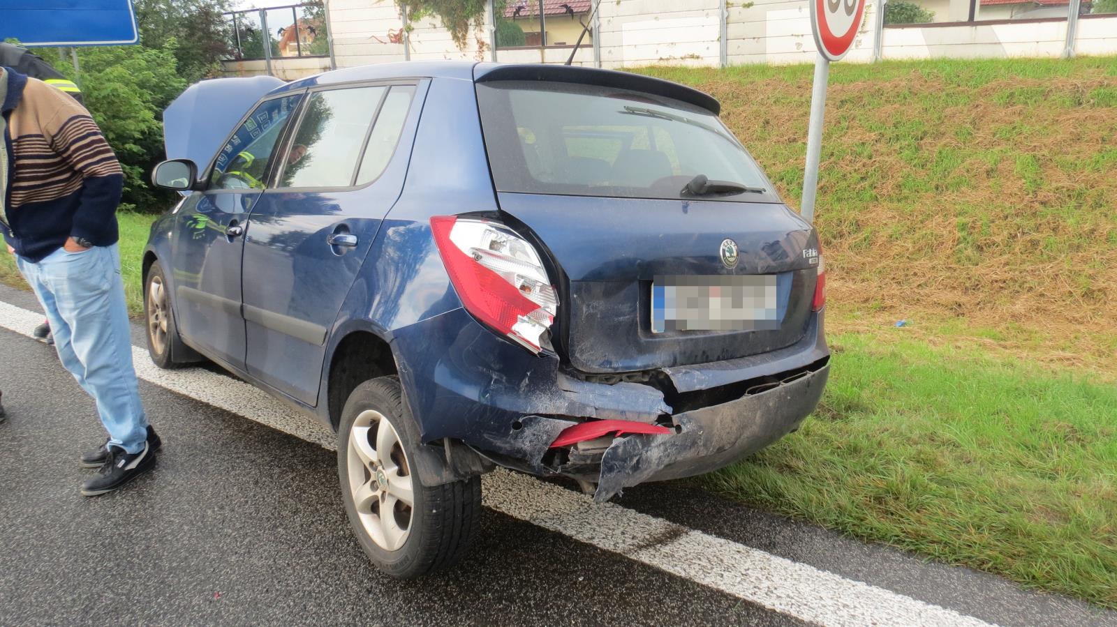Dopravní nehoda u Robous ze dne 17. 09. 2017