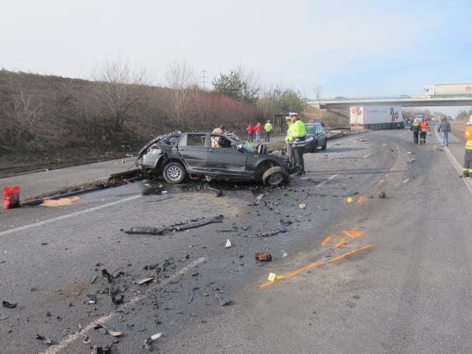 Dopravní nehoda u obce Hořešovičky