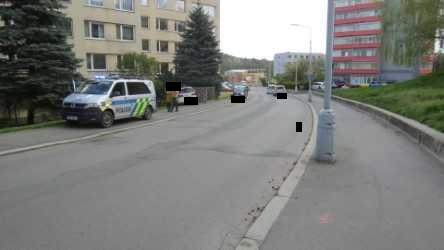 Dopravní nehoda ve Slaném