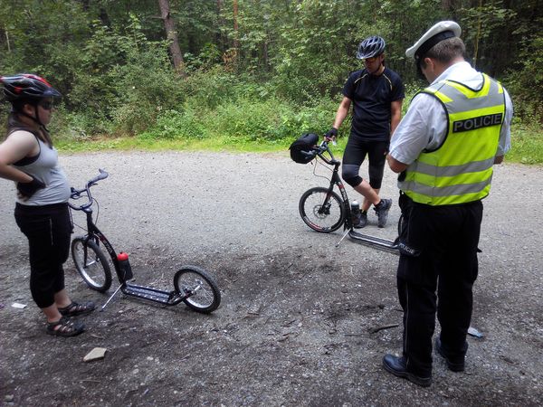 Dopravní policisté kontrolovali cyklisty