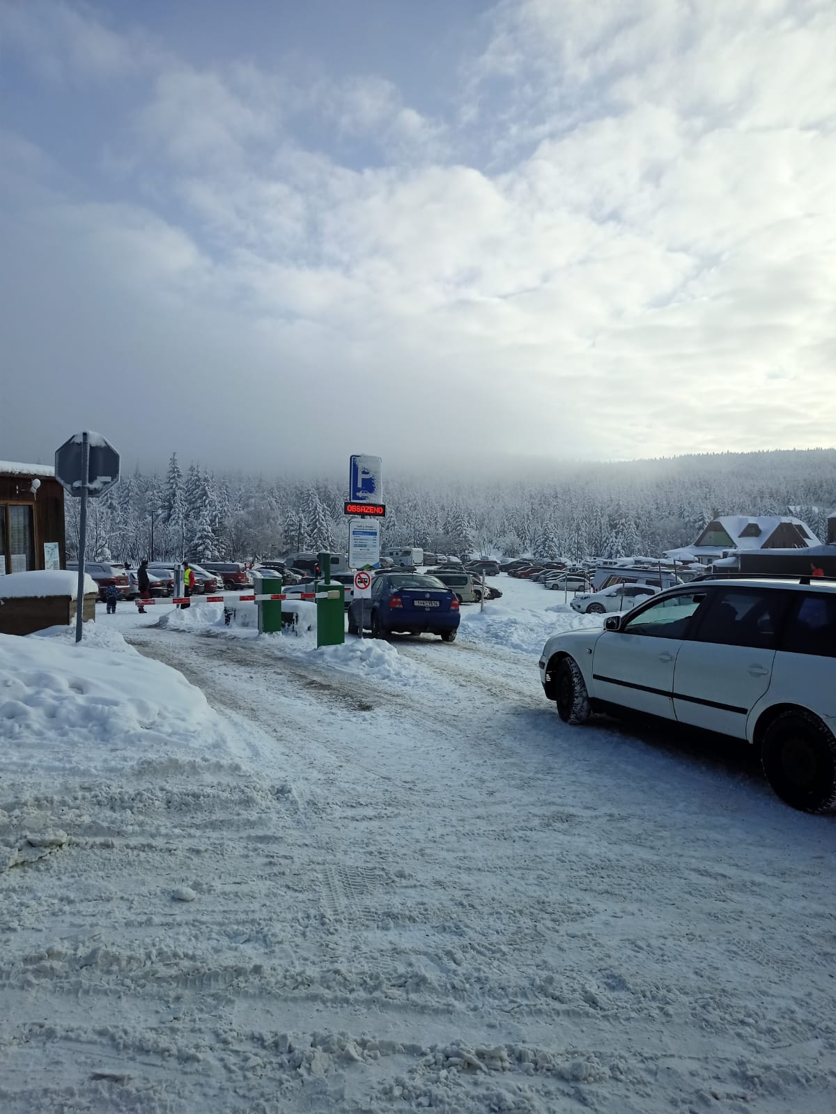 Dopravní situace - horská střediska