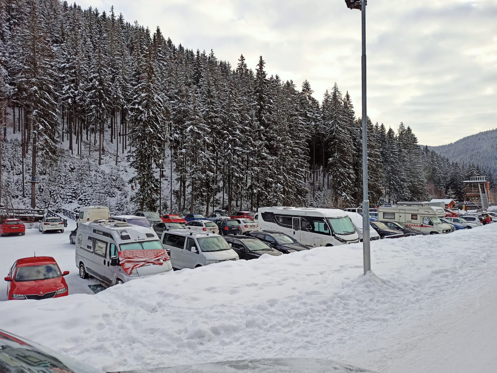 Dopravní situace - horská střediska