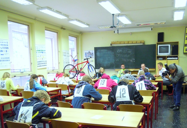 Dopravní soutěž mladých cyklistů