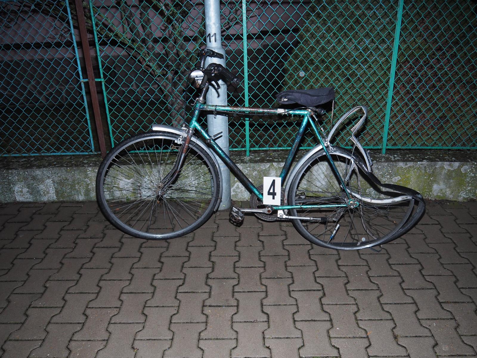 Foto PČR - jízdní kolo zn. Eska