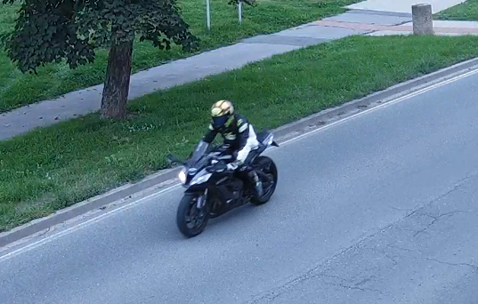 Foto motorkáře