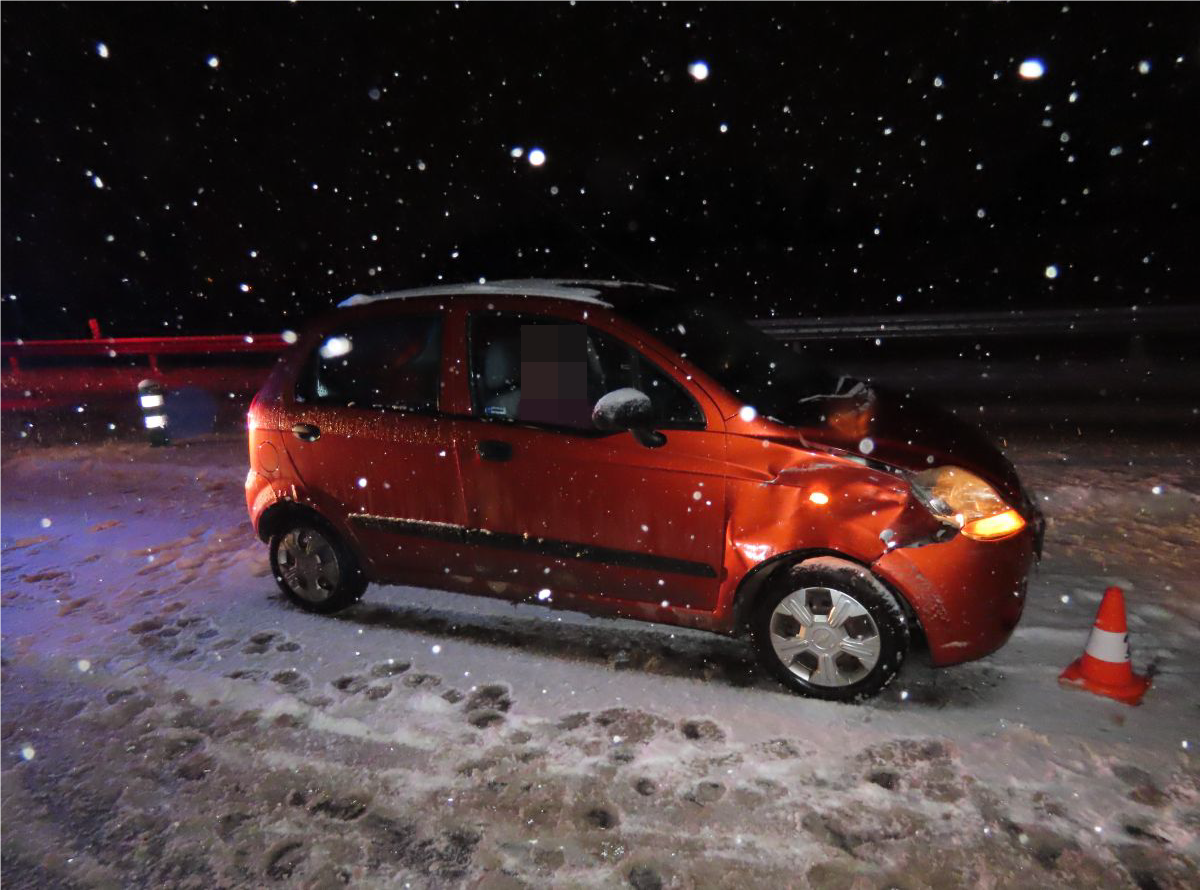 Foto poškozeného vozidla
