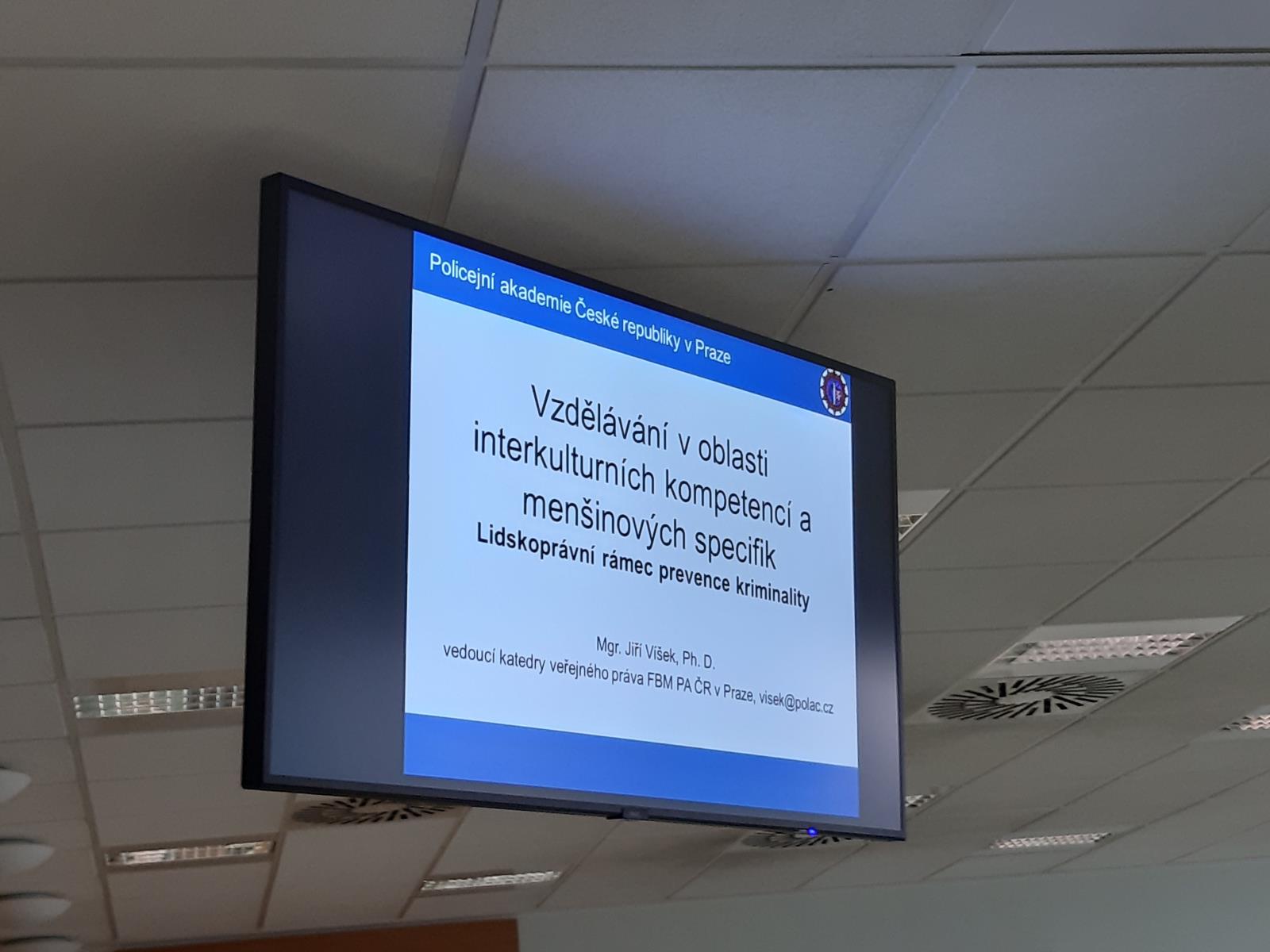 Foto z online semináře