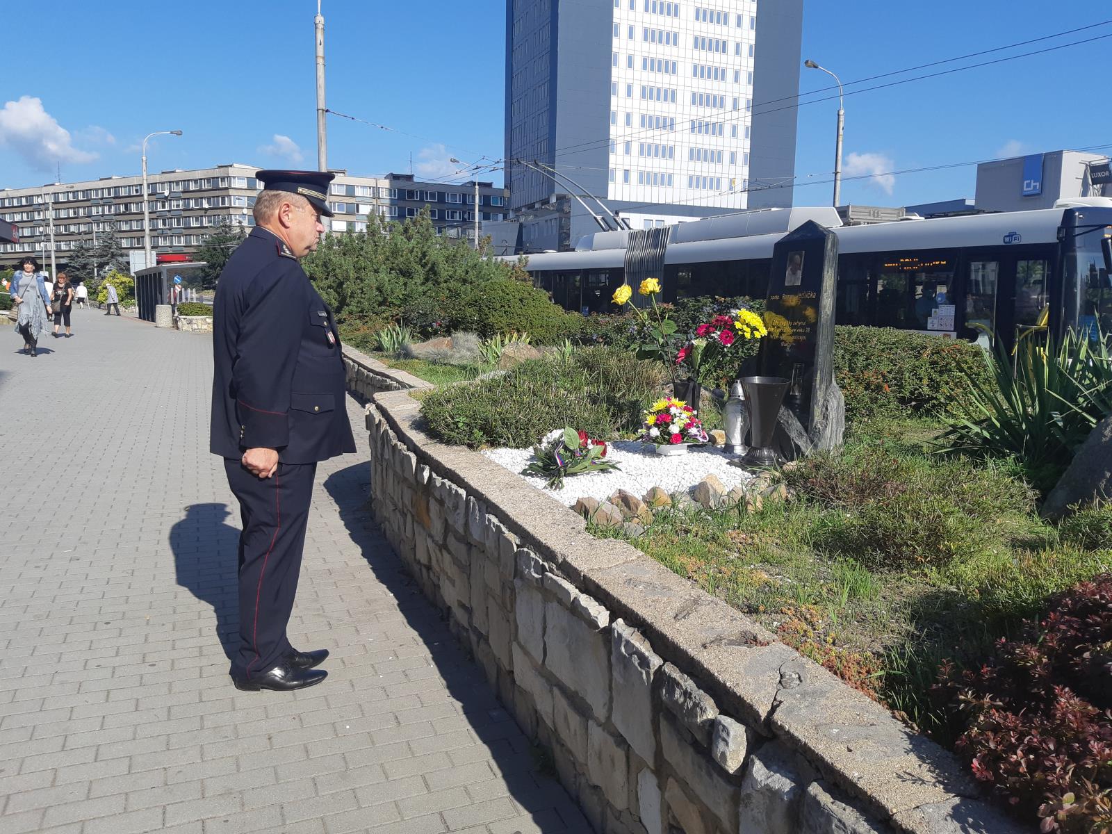 Foto z pietní akce