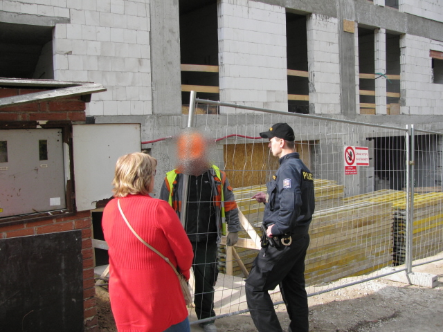 Foto z policejní akce