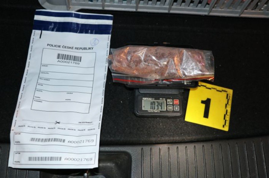 Fotodokumentace z místa zadržení