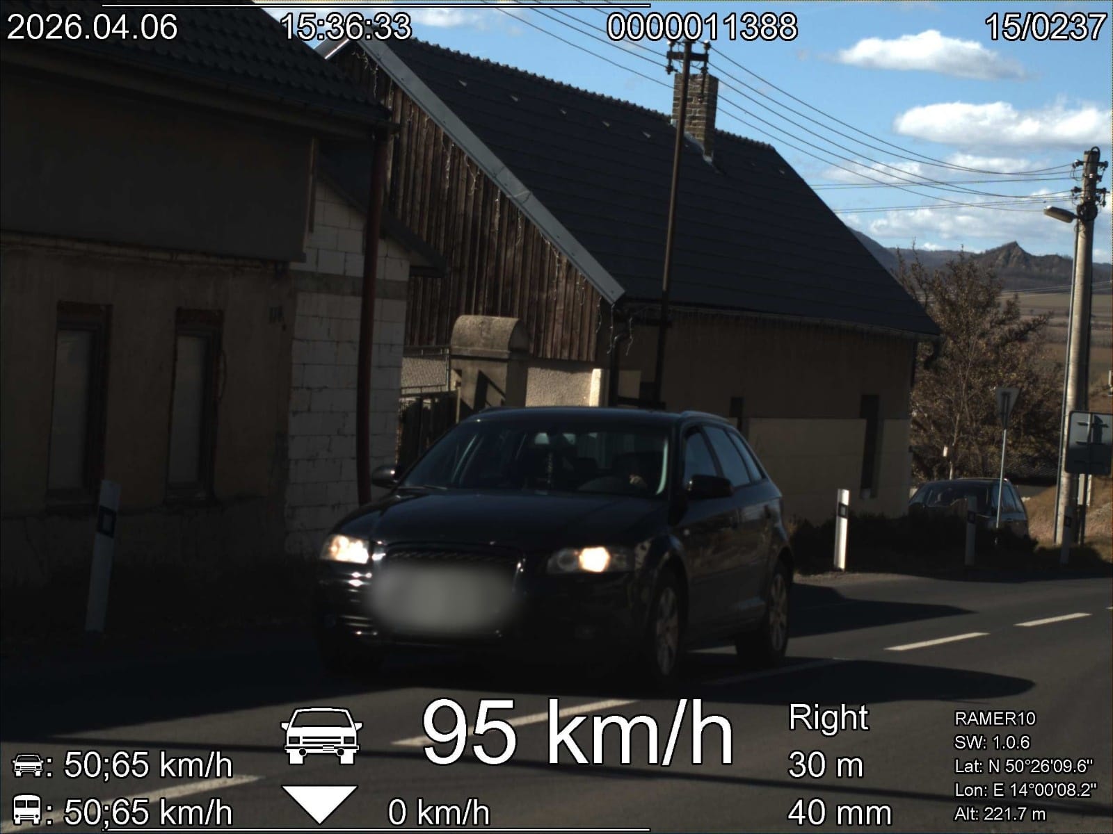 Fotografie rychlosti 95 km/h.jpeg