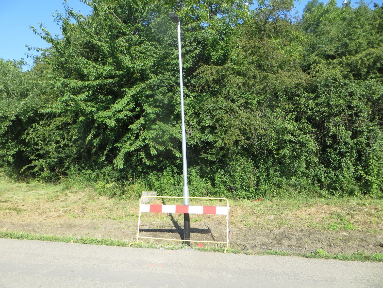 Fotografie sloupu 3. a 4.  VO