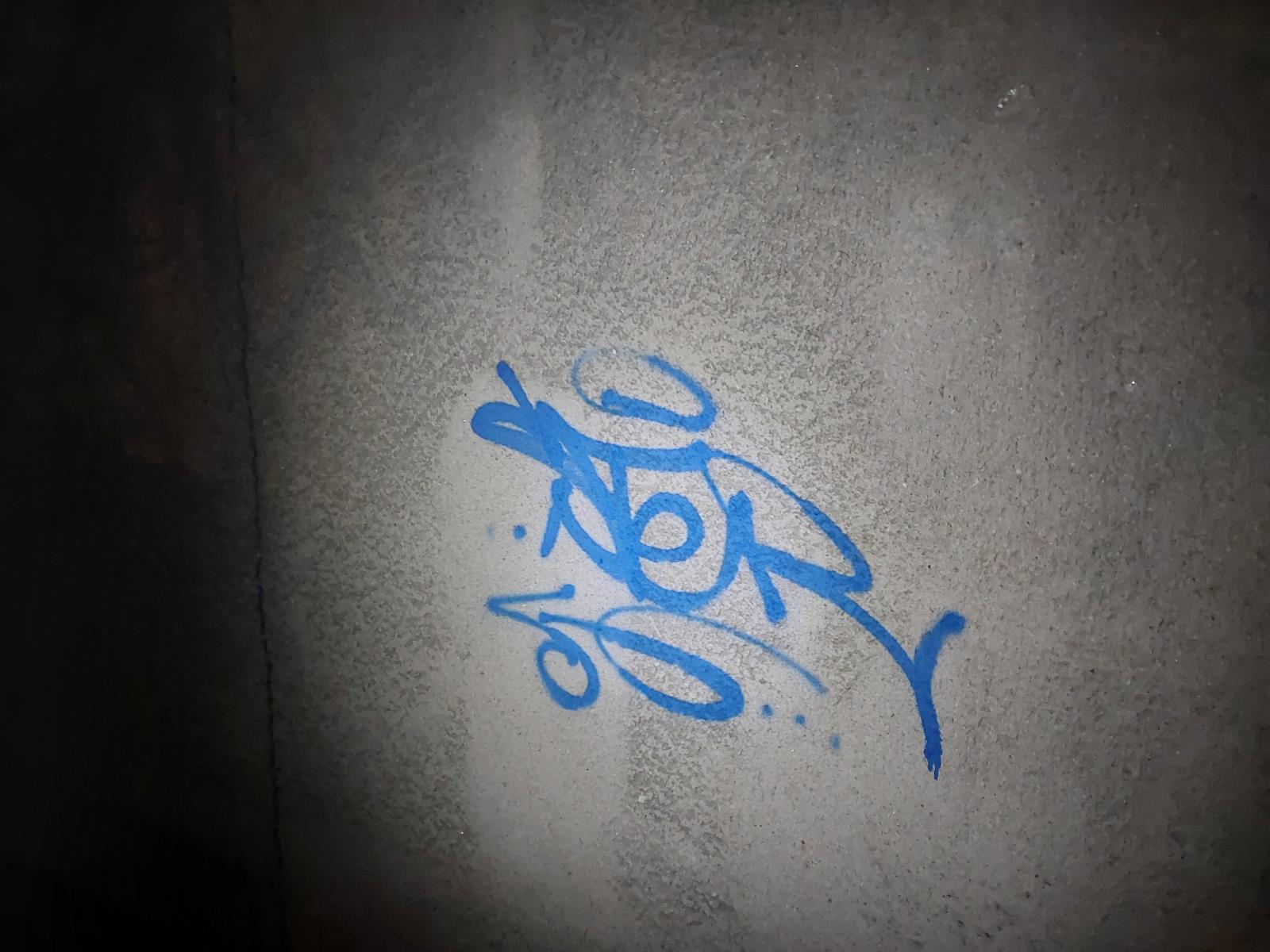 Graffiti na budově