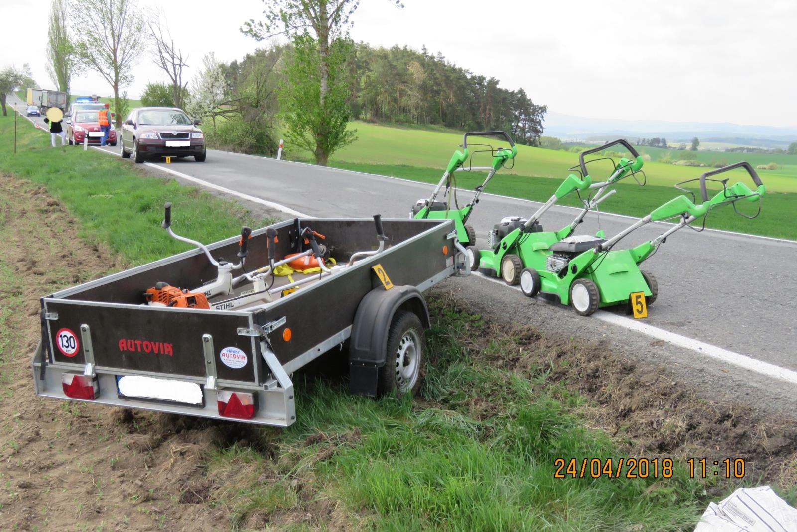 Havárie - Borovice - 24.04.2018