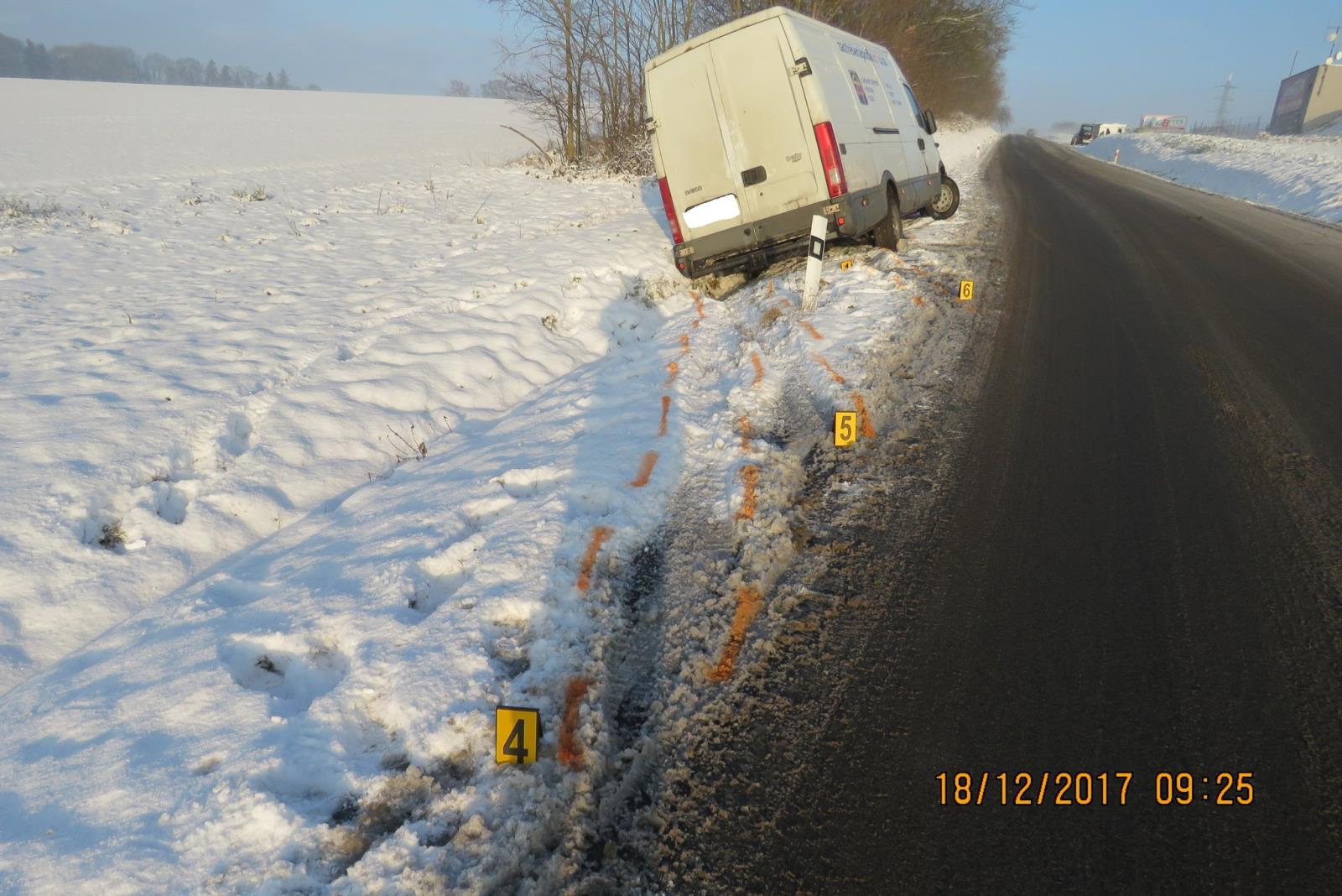 Havárie - Domažlice - 18.12.2017