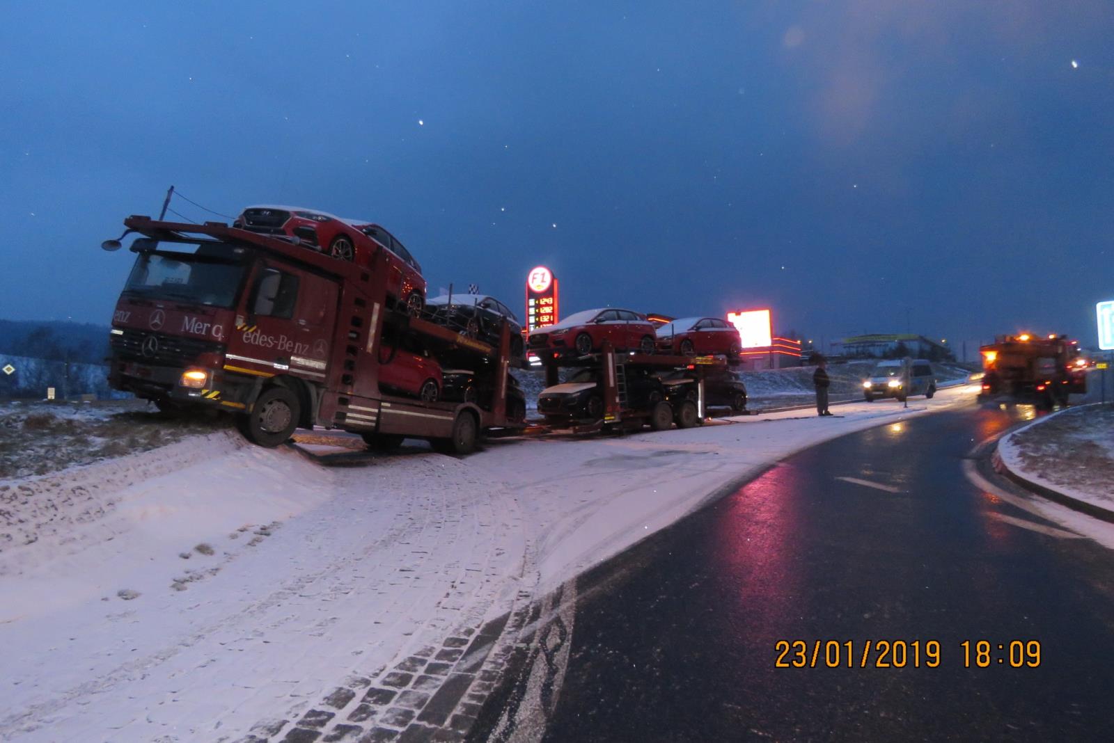 Havárie - Folmava - 23.01.2019