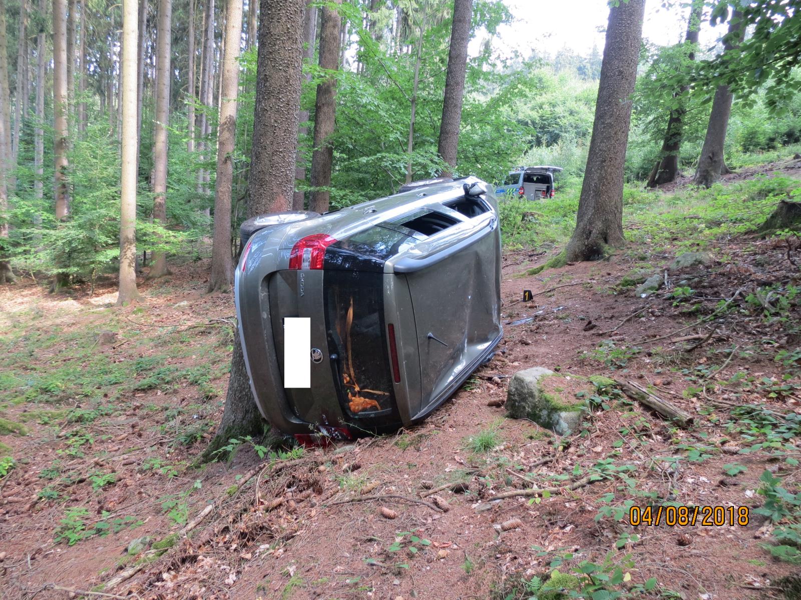 Havárie - Jindřichova Hora - 04.08.2018