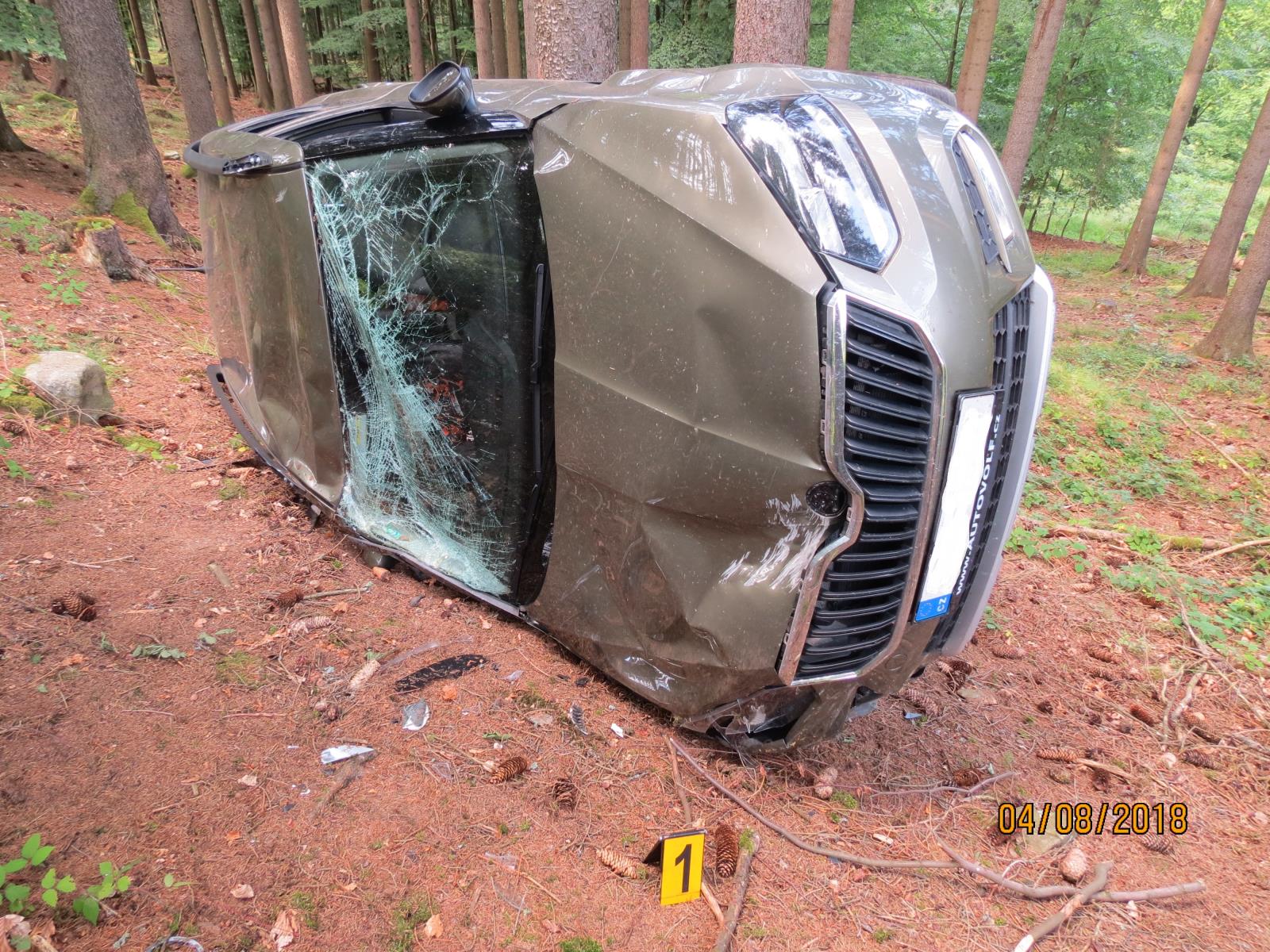 Havárie - Jindřichova Hora - 04.08.2018