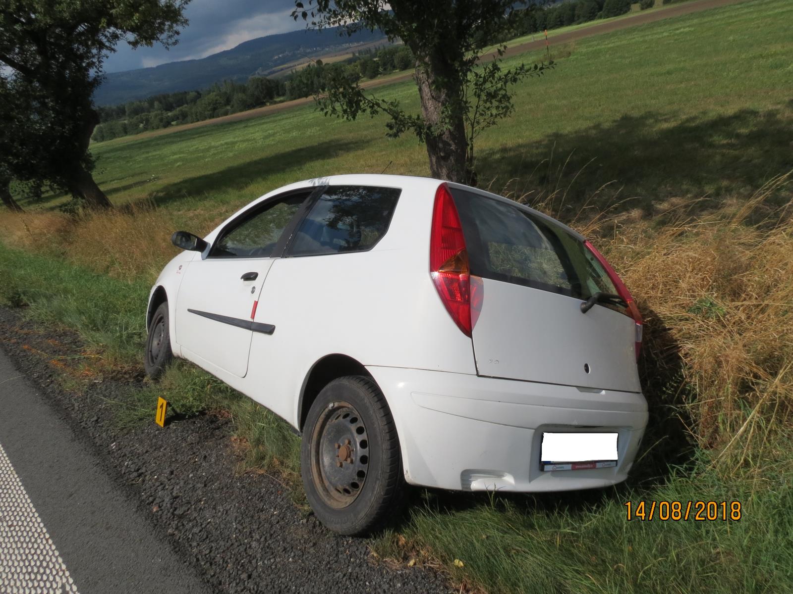 Havárie - Klenčí pod Čerchovem - 14.08.2018