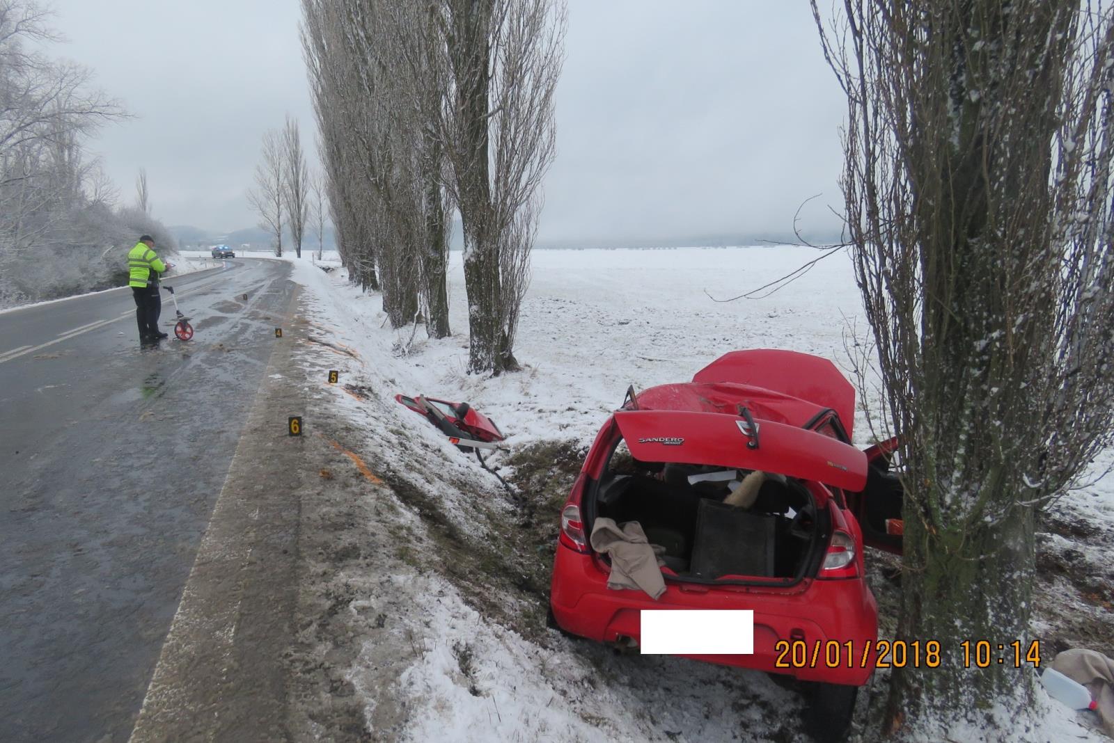 Havárie - Miřkov - 20.01.2018