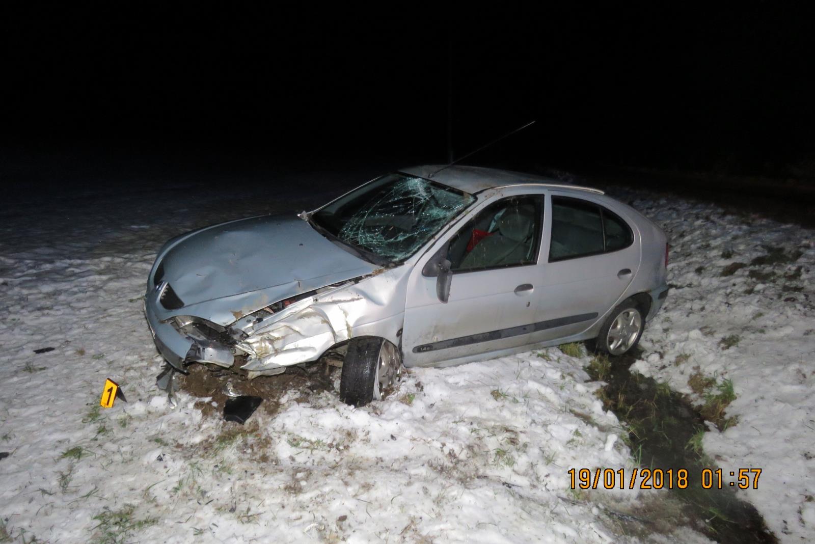 Havárie - Mrákov - 19.01.2018