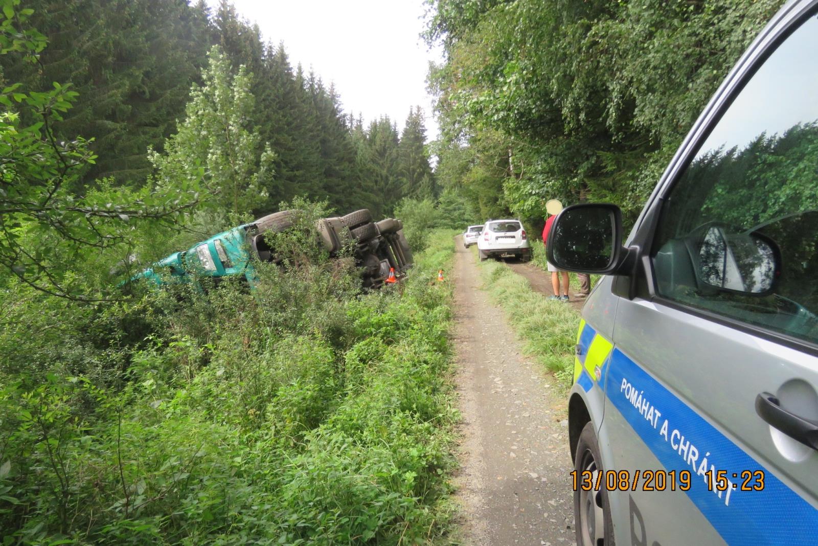 Havárie - Nemanice - 13.08.2019