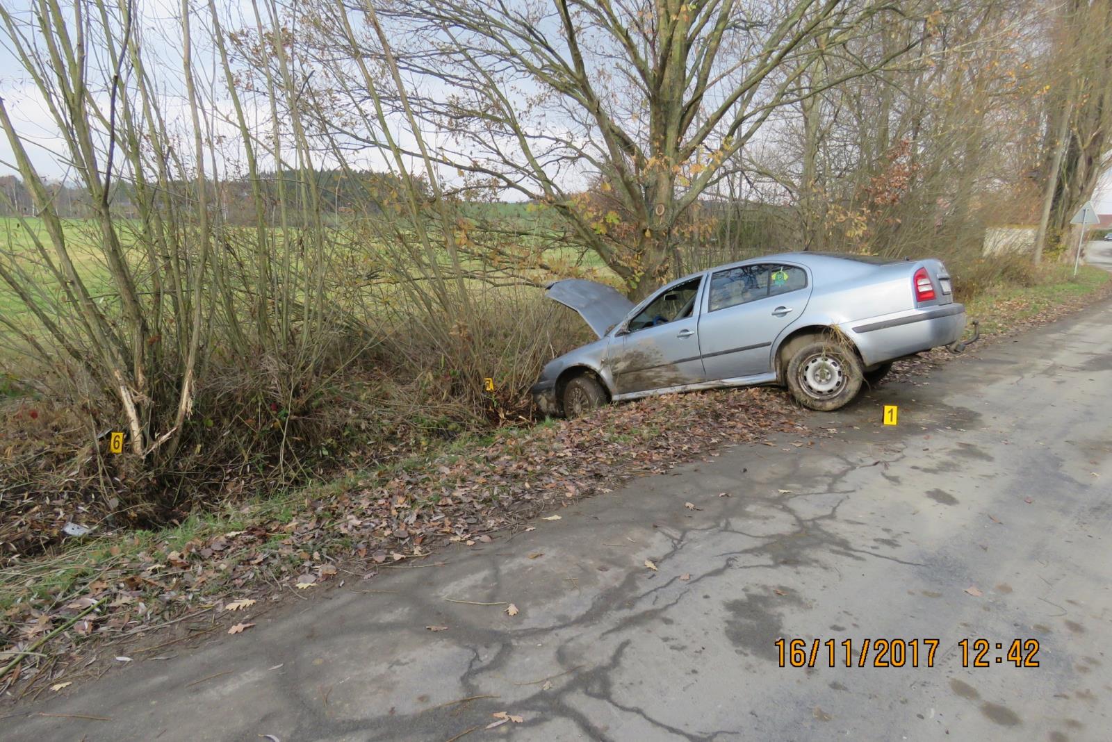 Havárie - Němčice - 16.11.2017