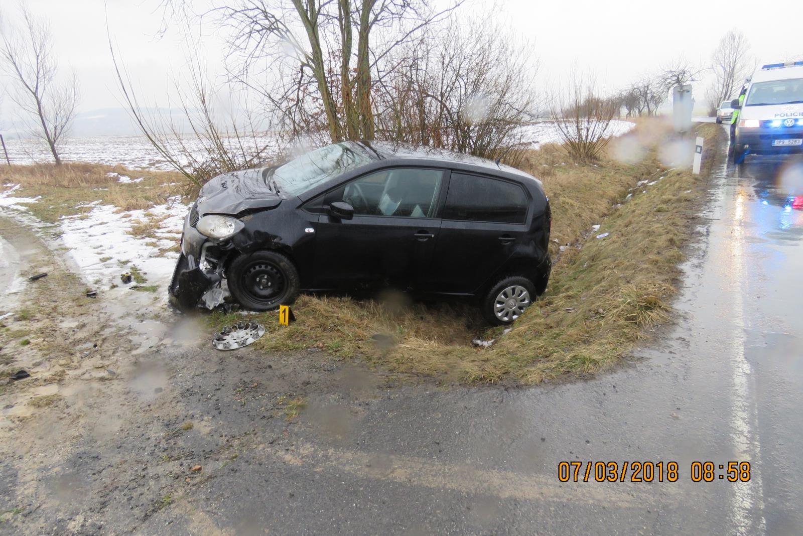 Havárie - Nový Kramolín - 07.03.2018