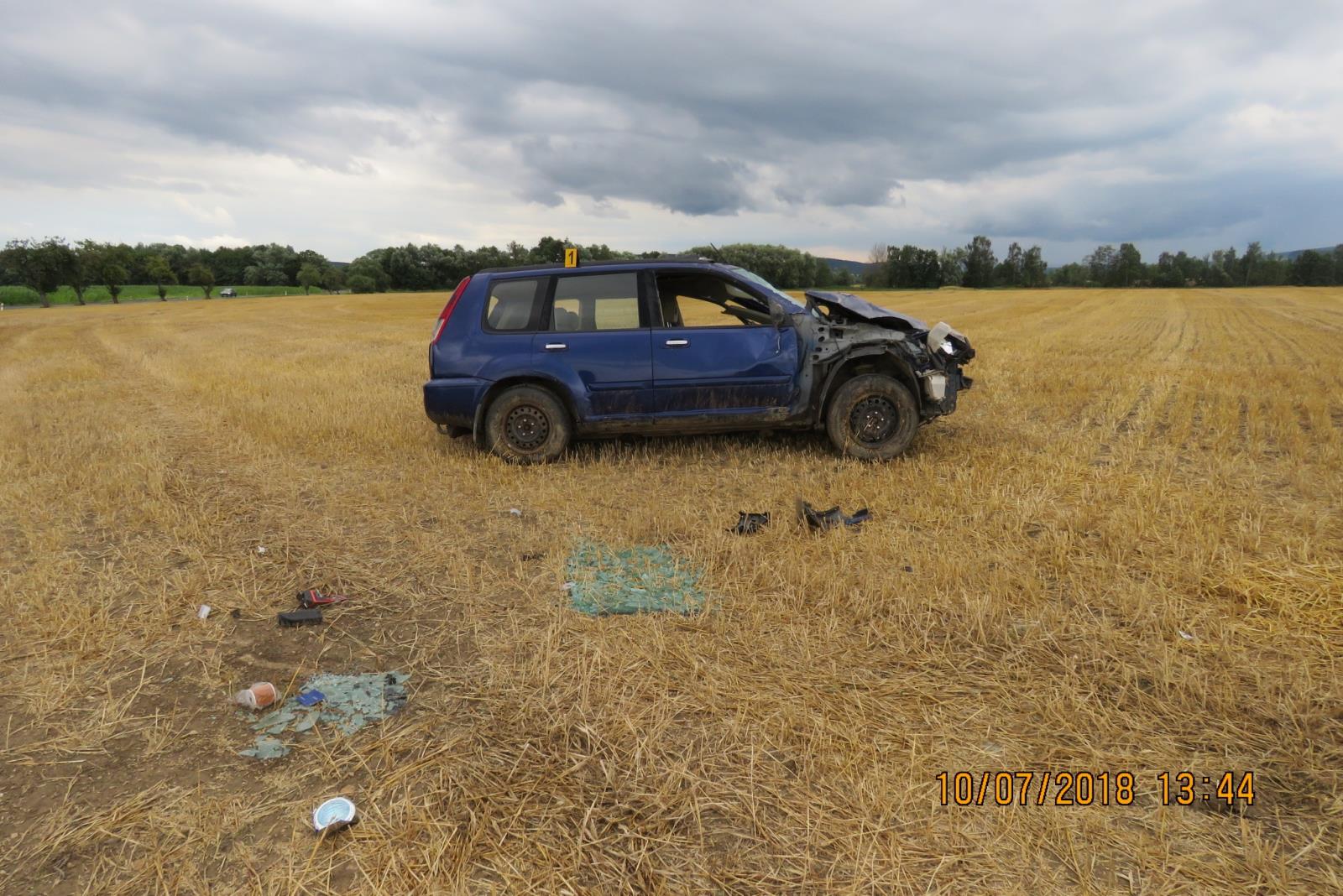 Havárie - Nový Kramolín - 10.07.2018