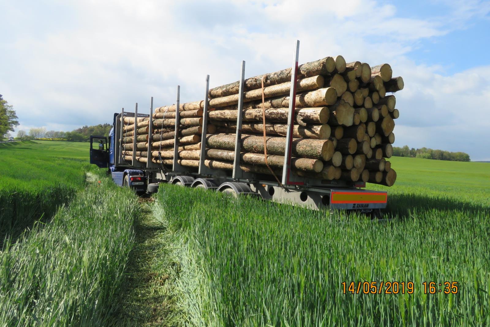 Havárie - Spáňov - 15.05.2019