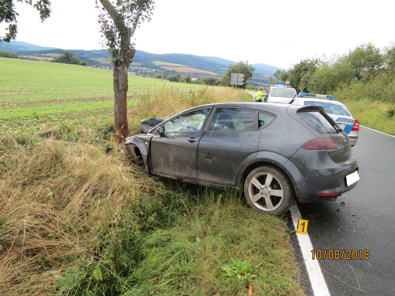 Havárie - Trhanov - 10.08.2018