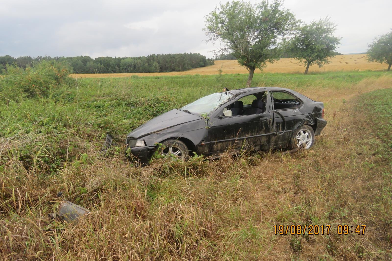 Havárie - Zámělíč - 18.08.2017