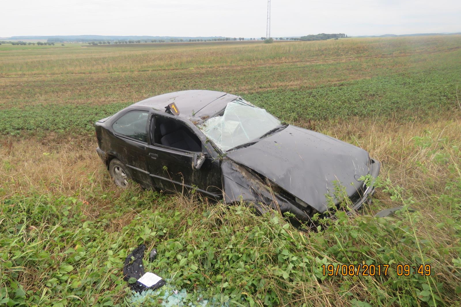Havárie - Zámělíč - 18.08.2017